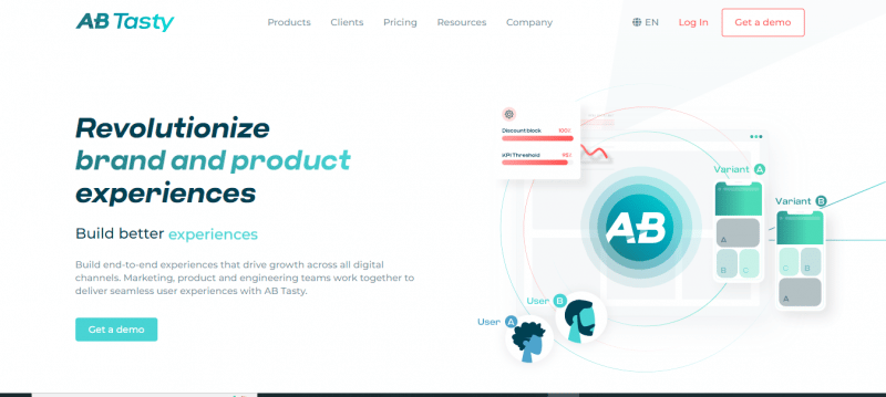 A/B Tasty Landing Page