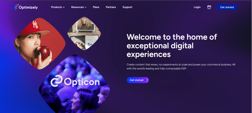 Optimizely Landing Page