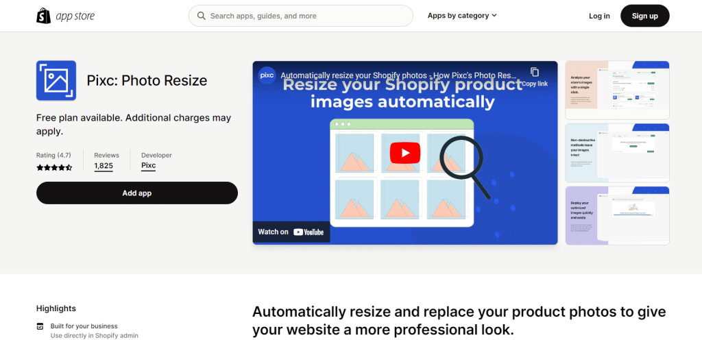 PixC on the Shopify App Store