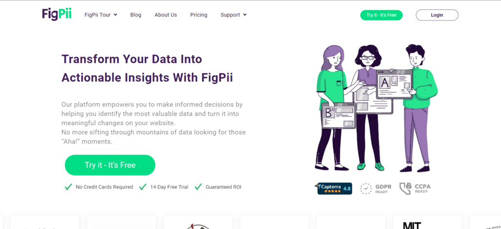 FigPii Landing Page