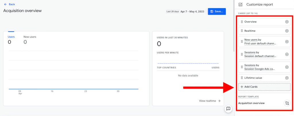 Google Tag Manager Dashboard