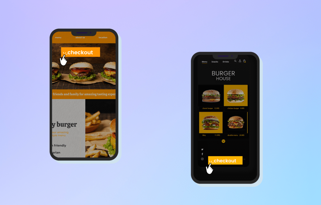 Mobile App A/B testing strategy: button placement