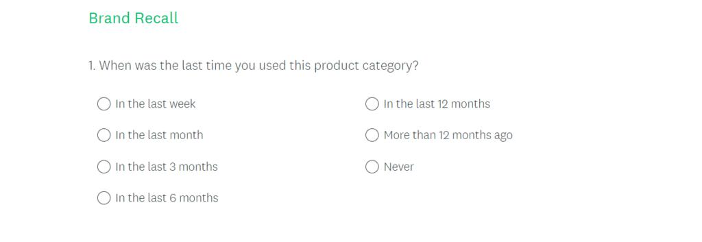 close-ended questions