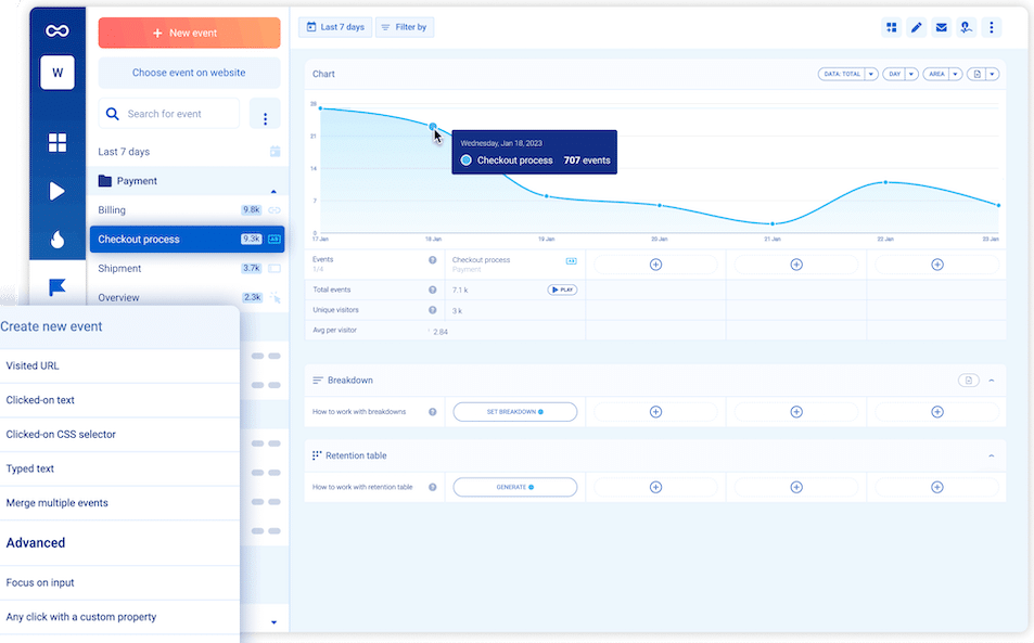 Smartlook crash reports feature