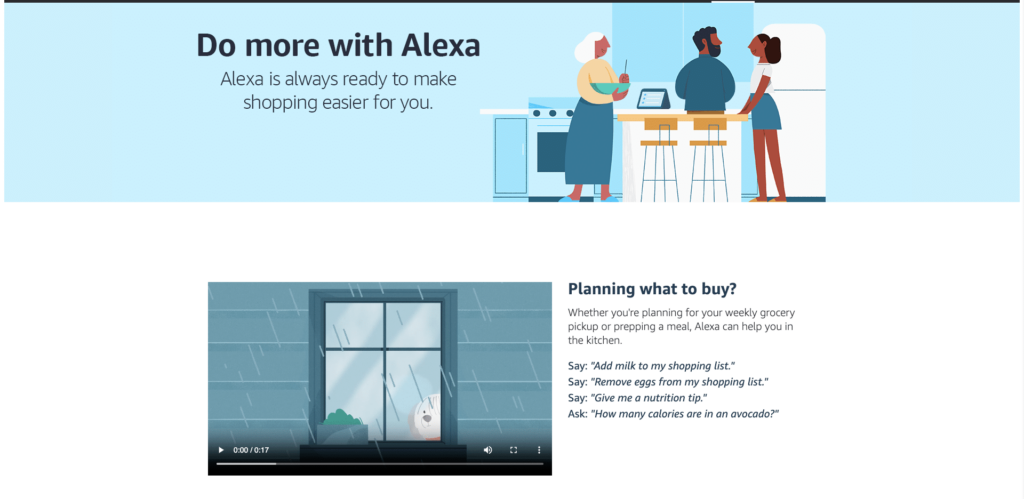 Alexa voice commerce