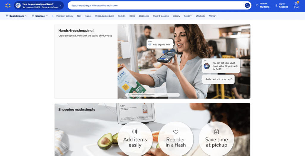 walmart voice commerce